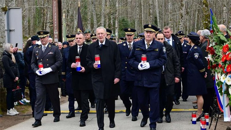 Obilježena 32. obljetnica pogibije Josipa Jovića; Božinović: Ponosni smo na ulogu hrvatske policije u Domovinskom ratu
